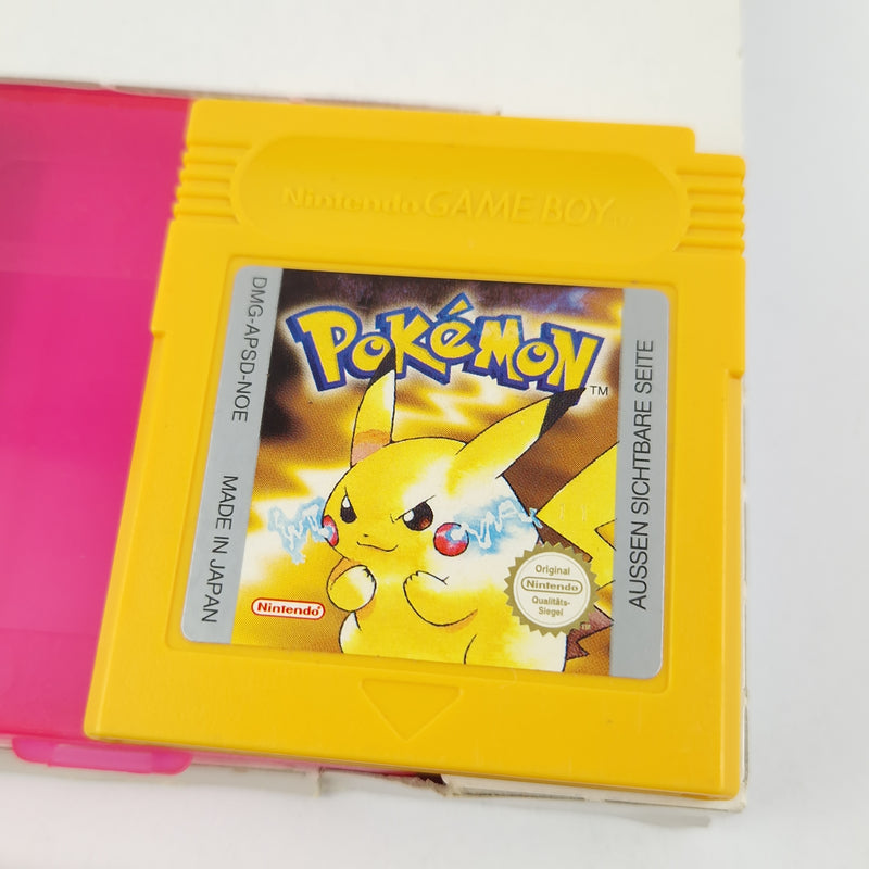 Nintendo Gameboy Spiel : Pokemon Gelbe Edition Pikachu - Game Boy Classic OVP