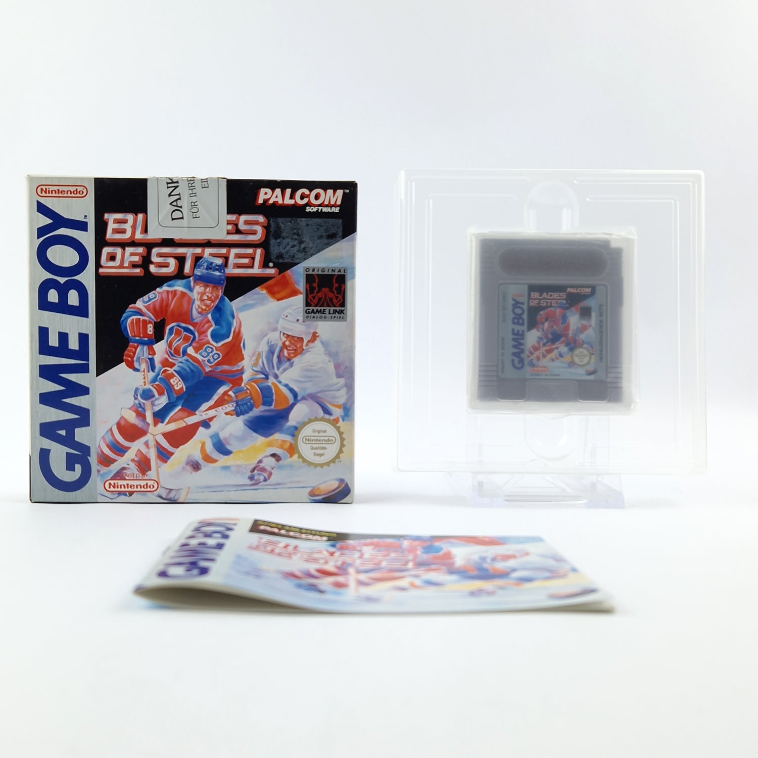 Nintendo Gameboy Game: Blades of Steel Icehockey - Game Boy Classic OVP NOE