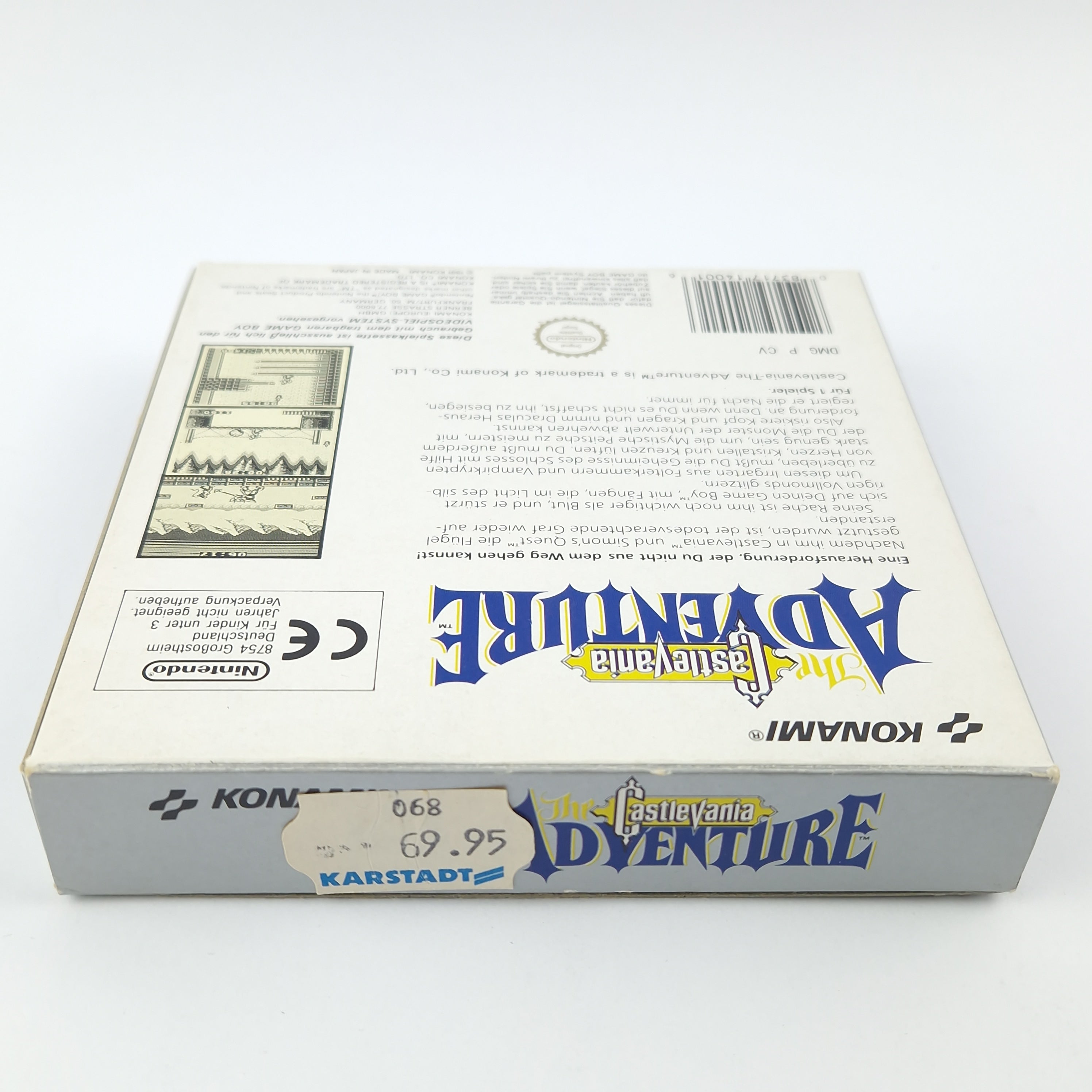Nintendo Gameboy Spiel : The Castlevania Adventure - Game Boy Classic OVP NOE