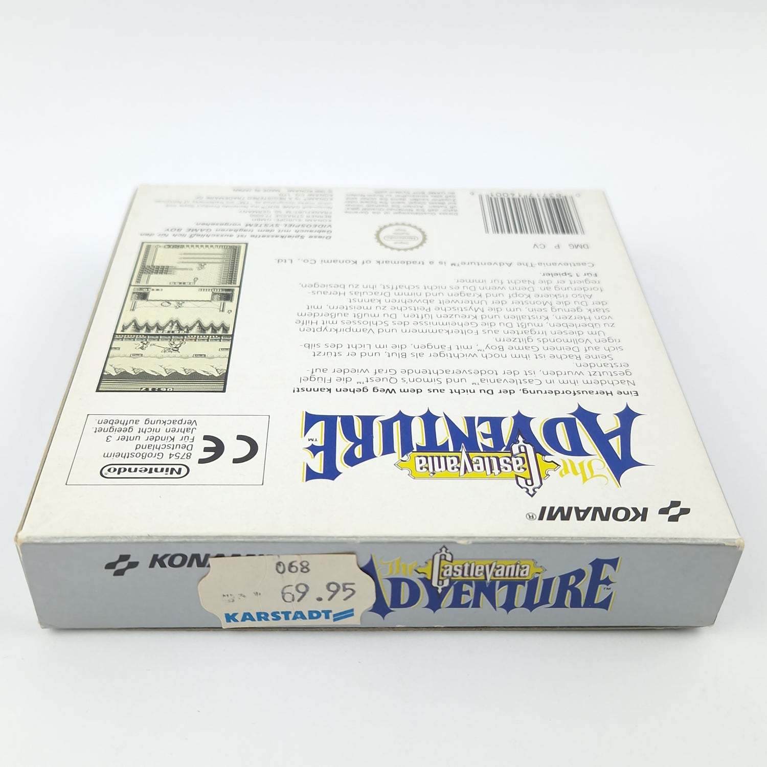 Nintendo Gameboy Spiel : The Castlevania Adventure - Game Boy Classic OVP NOE