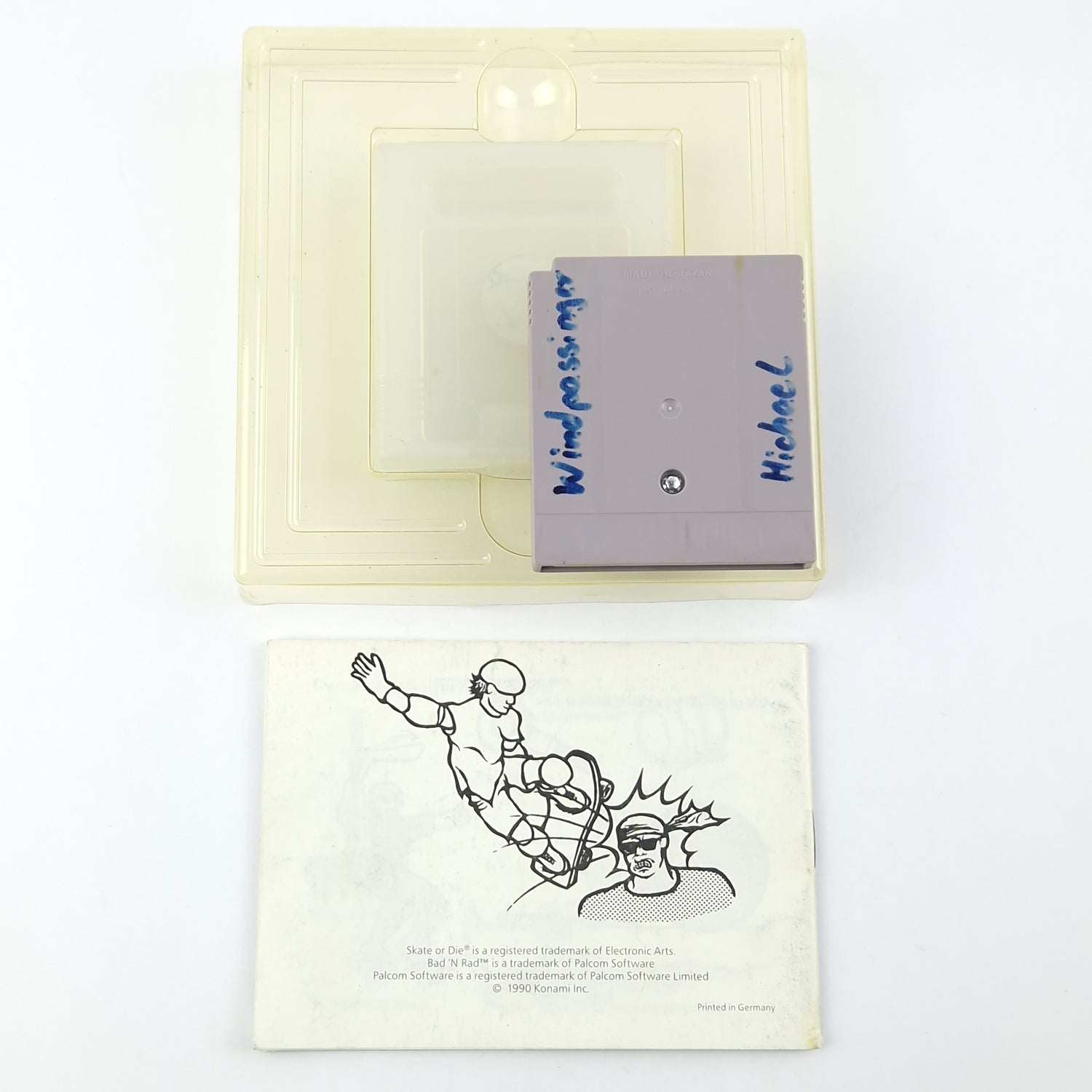 Nintendo Gameboy Spiel : Skate or Die Bad N Rad - GAME BOY Classic OVP NTSC USA