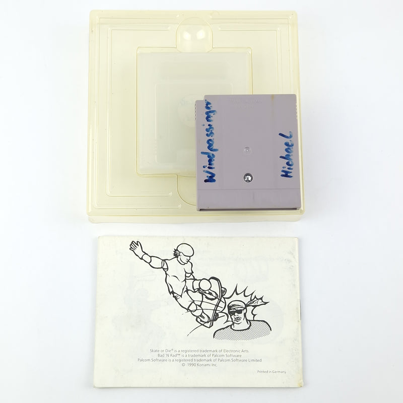Nintendo Gameboy Spiel : Skate or Die Bad N Rad - GAME BOY Classic OVP NTSC USA