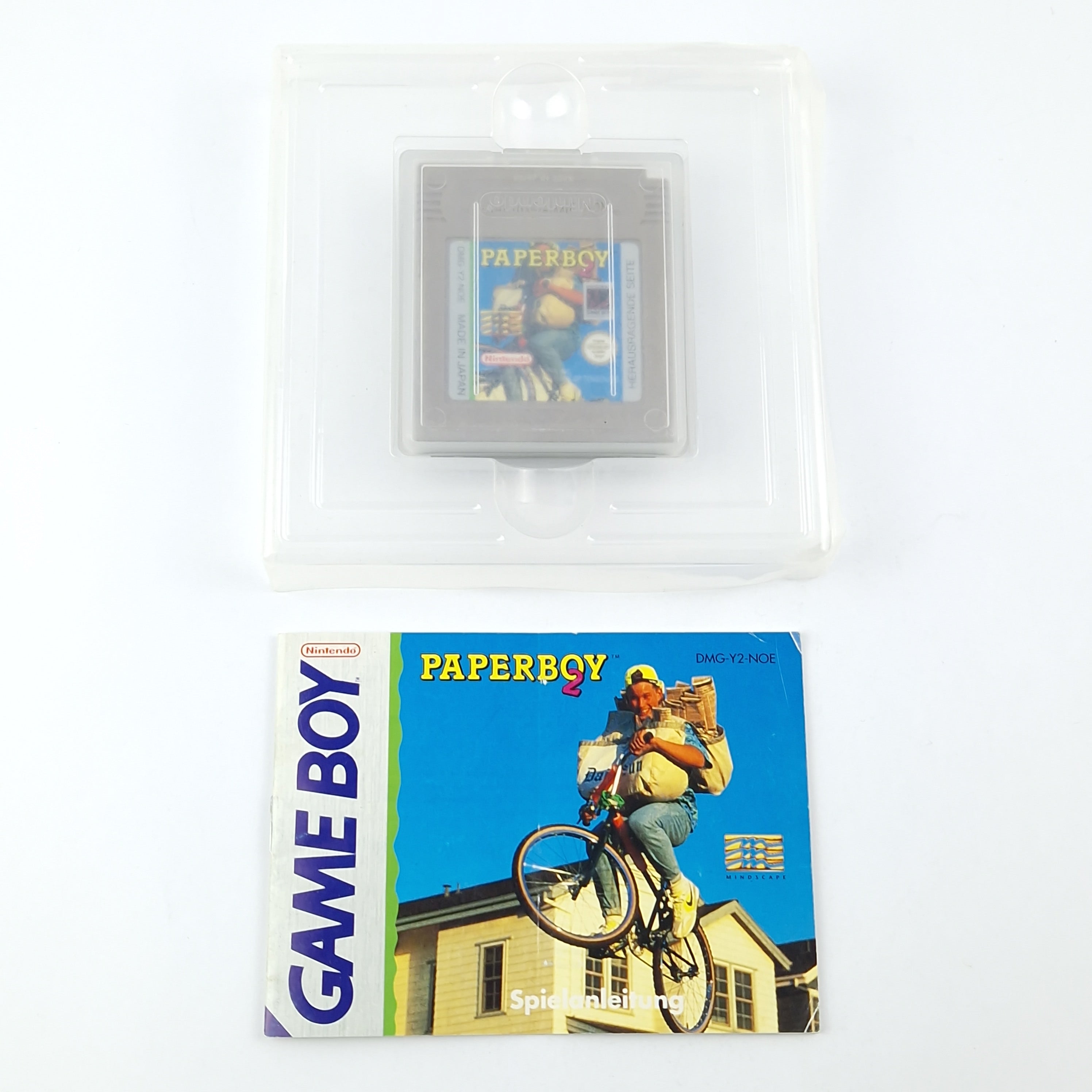 Nintendo Gameboy Spiel : Paperboy 2 - Modul Anleitung OVP / GAME BOY Classic NOE