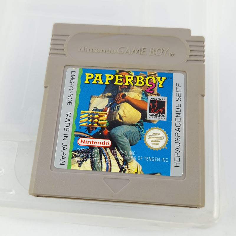 Nintendo Gameboy Spiel : Paperboy 2 - Modul Anleitung OVP / GAME BOY Classic NOE