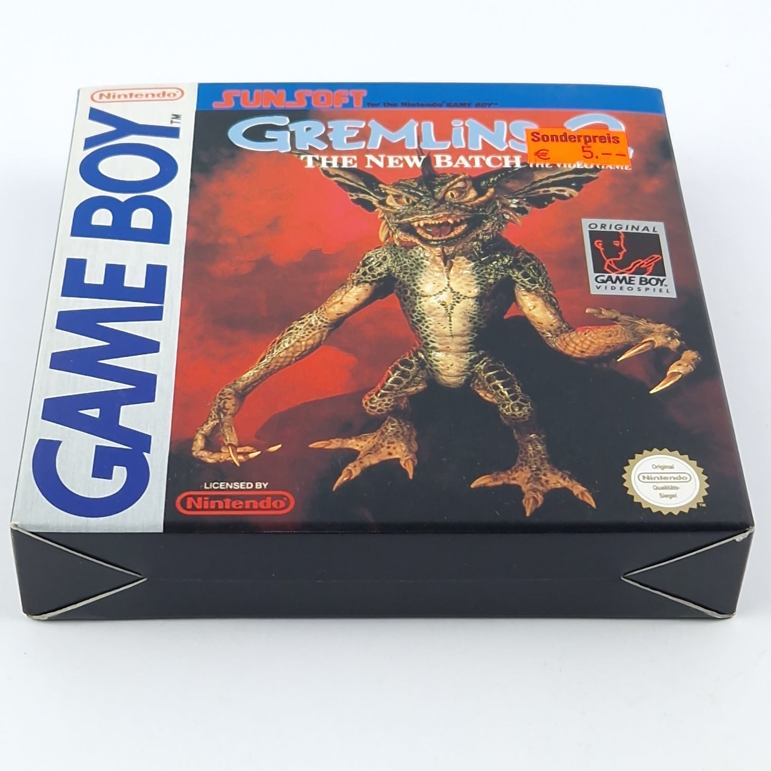 Nintendo Gameboy Game: Gremlins 2 The New Batch - GAME BOY Classic OVP NOE