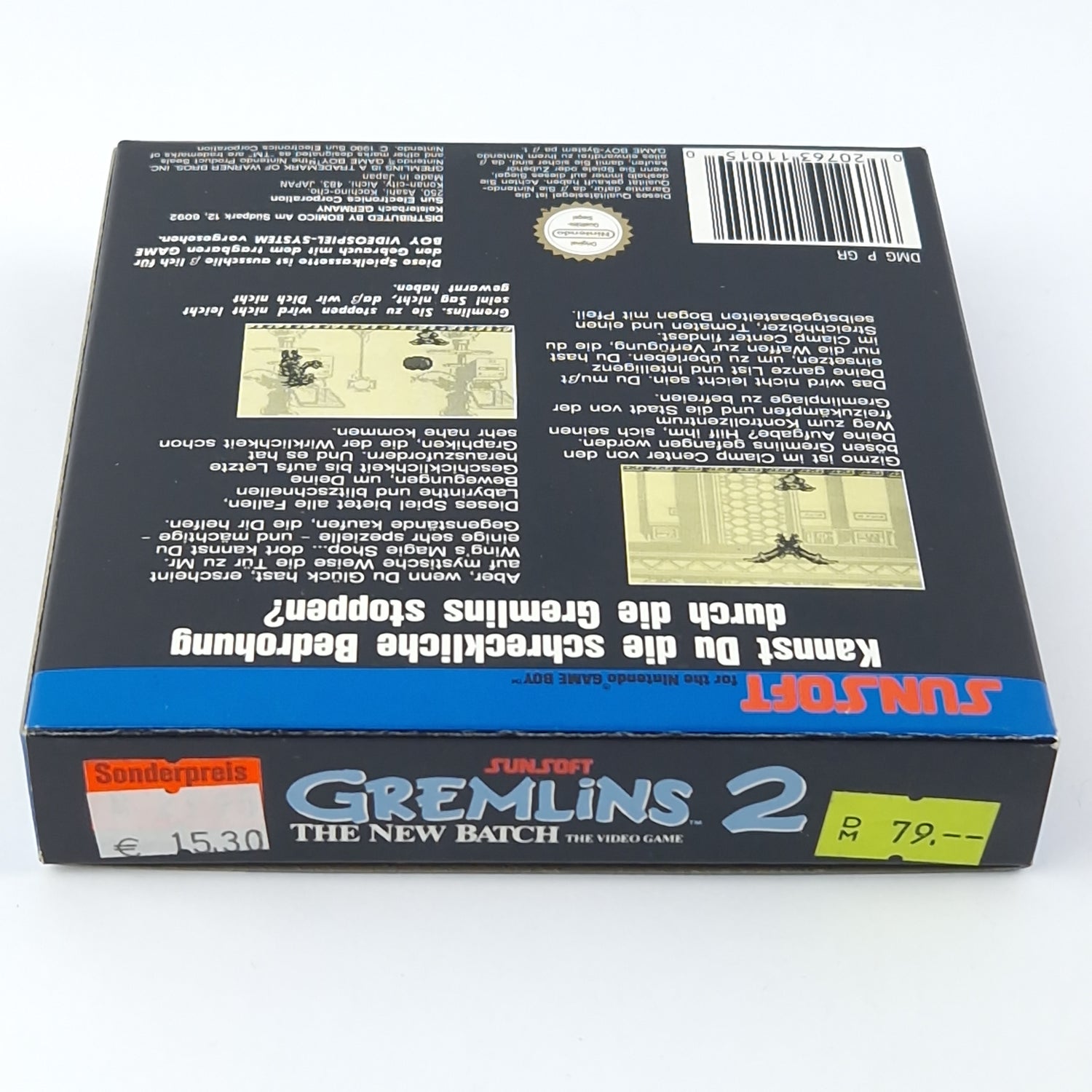 Nintendo Gameboy Spiel : Gremlins 2 The New Batch - GAME BOY Classic OVP NOE