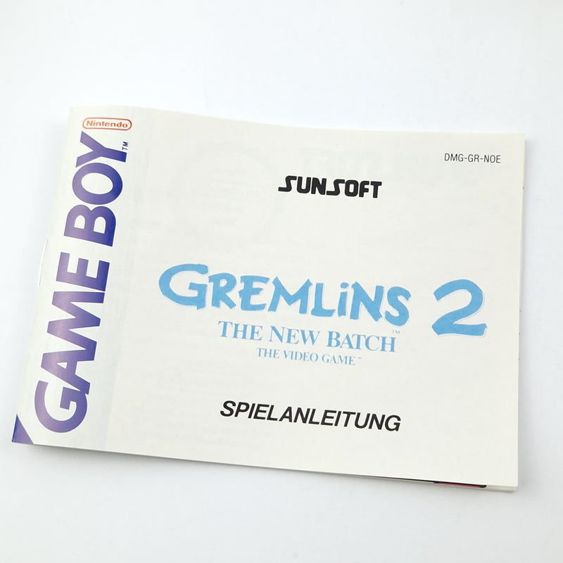 Nintendo Gameboy Game: Gremlins 2 The New Batch - GAME BOY Classic OVP NOE