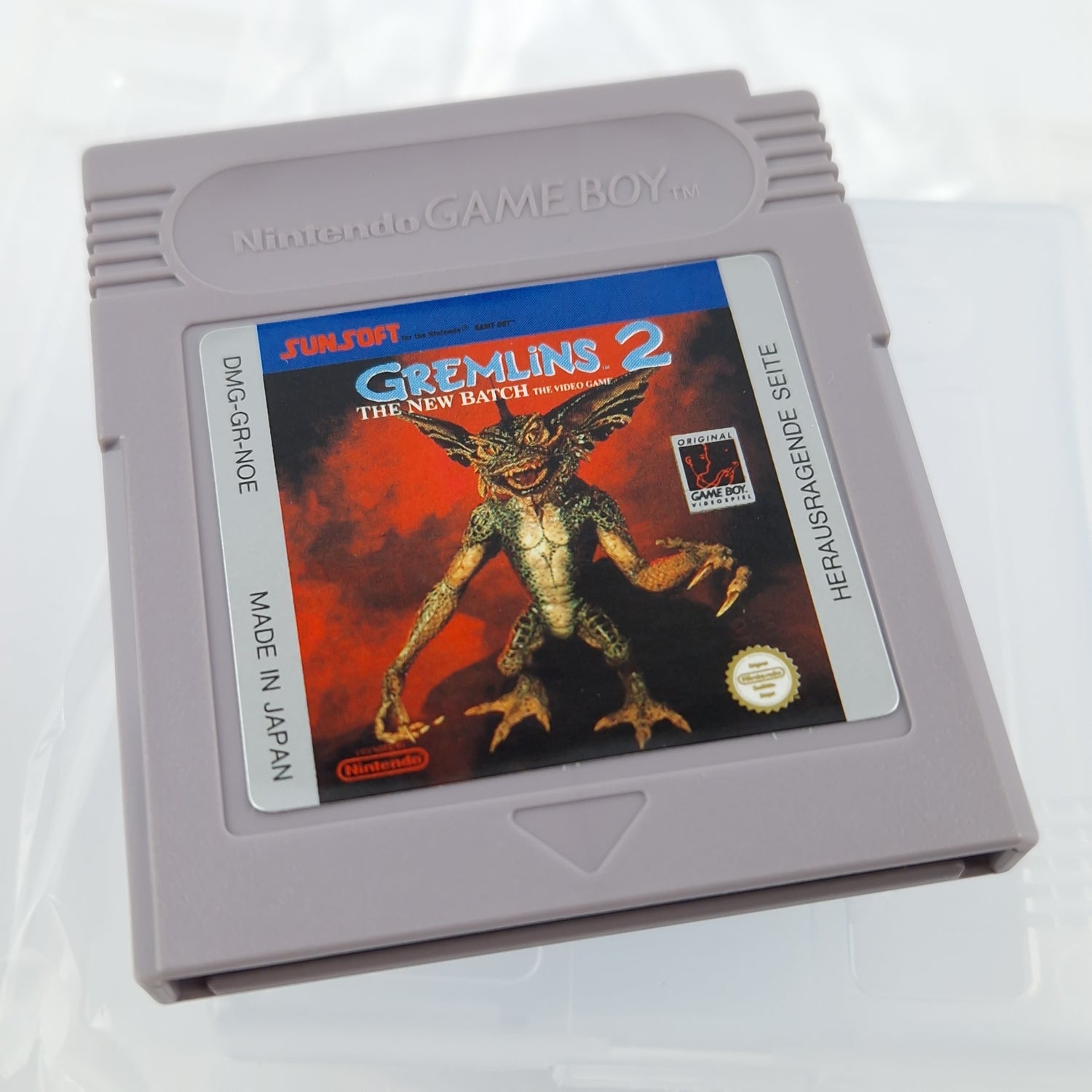 Nintendo Gameboy Game: Gremlins 2 The New Batch - GAME BOY Classic OVP NOE