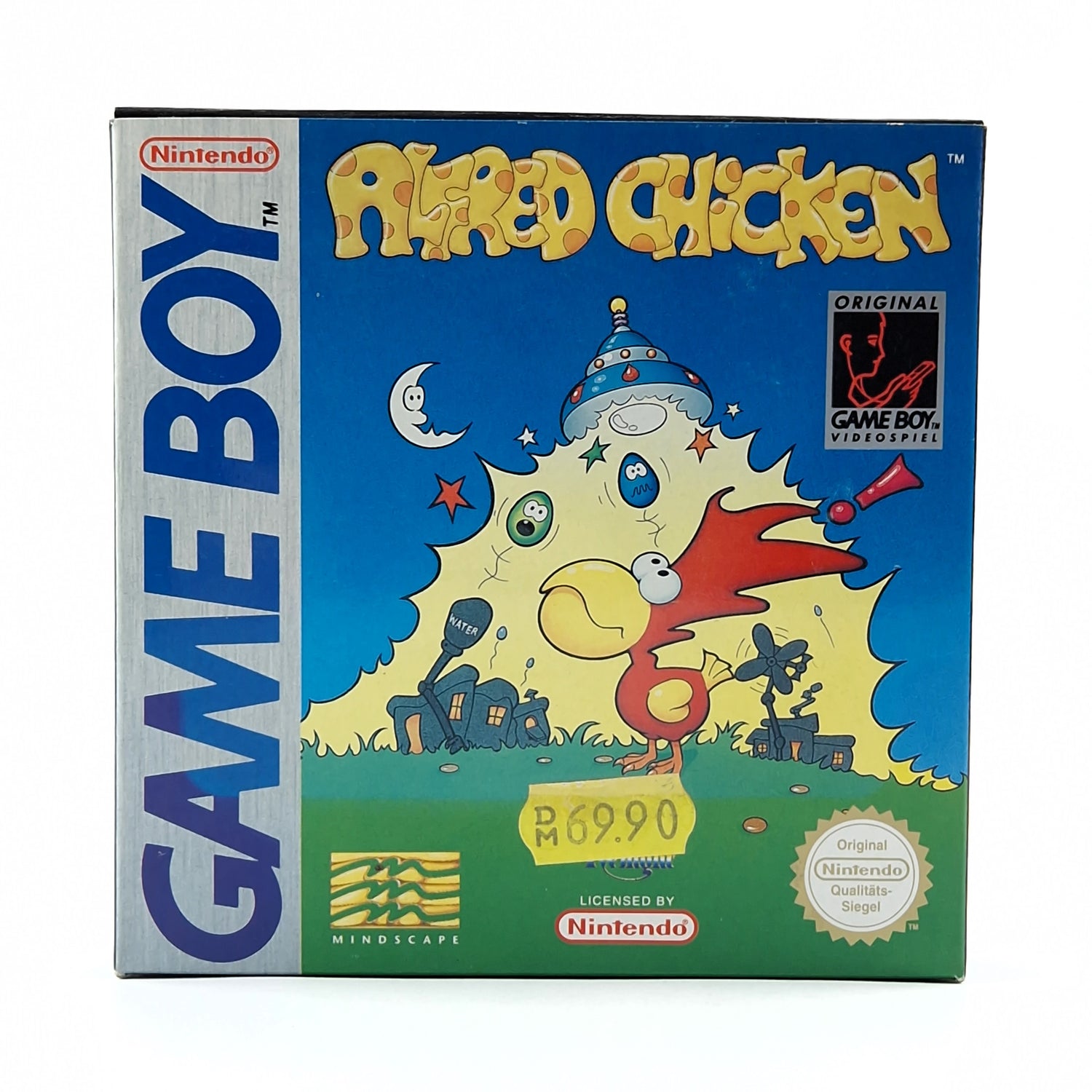 Nintendo Gameboy Game: Alfred Chicken - GAME BOY Classic / OVP PAL NOE