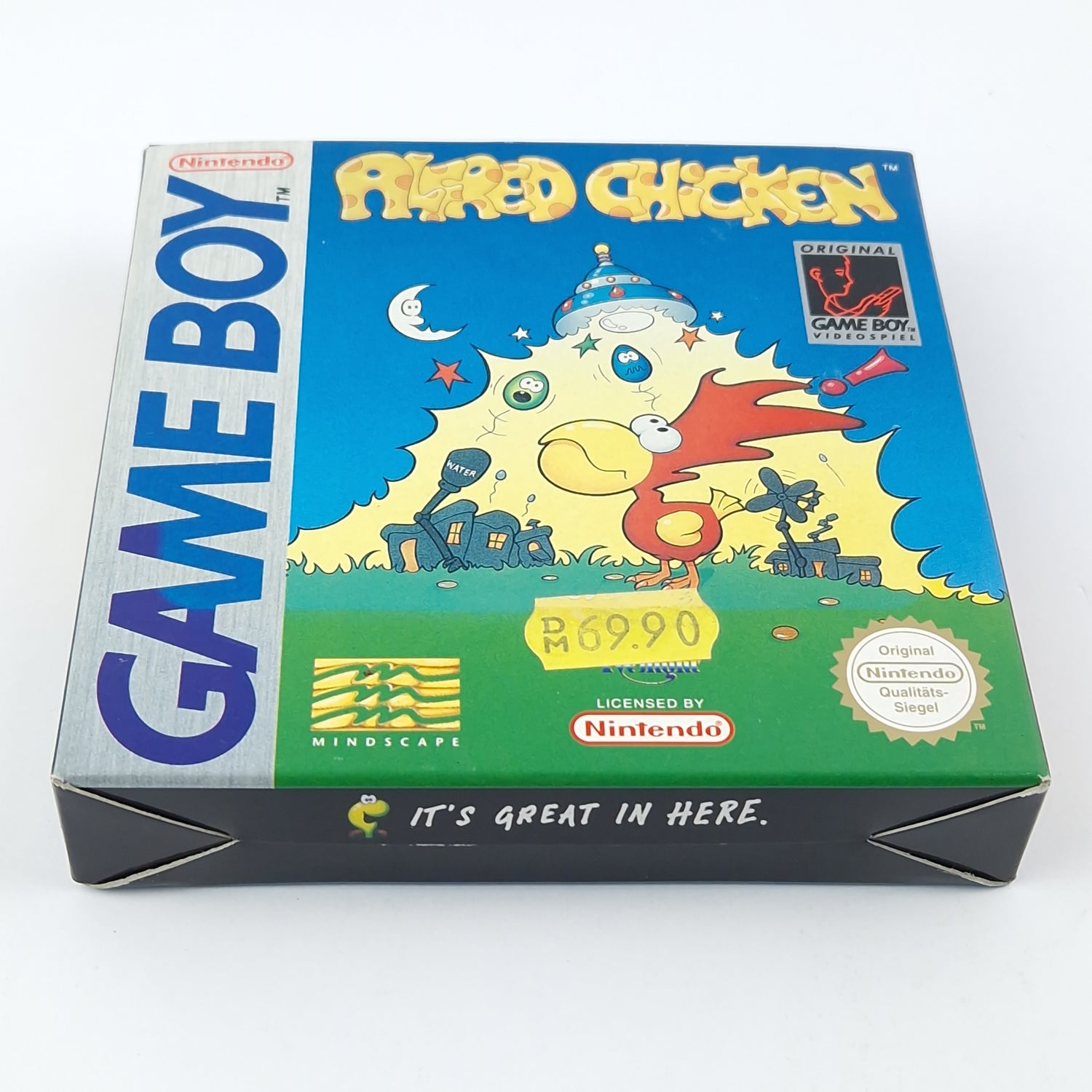 Nintendo Gameboy Game: Alfred Chicken - GAME BOY Classic / OVP PAL NOE