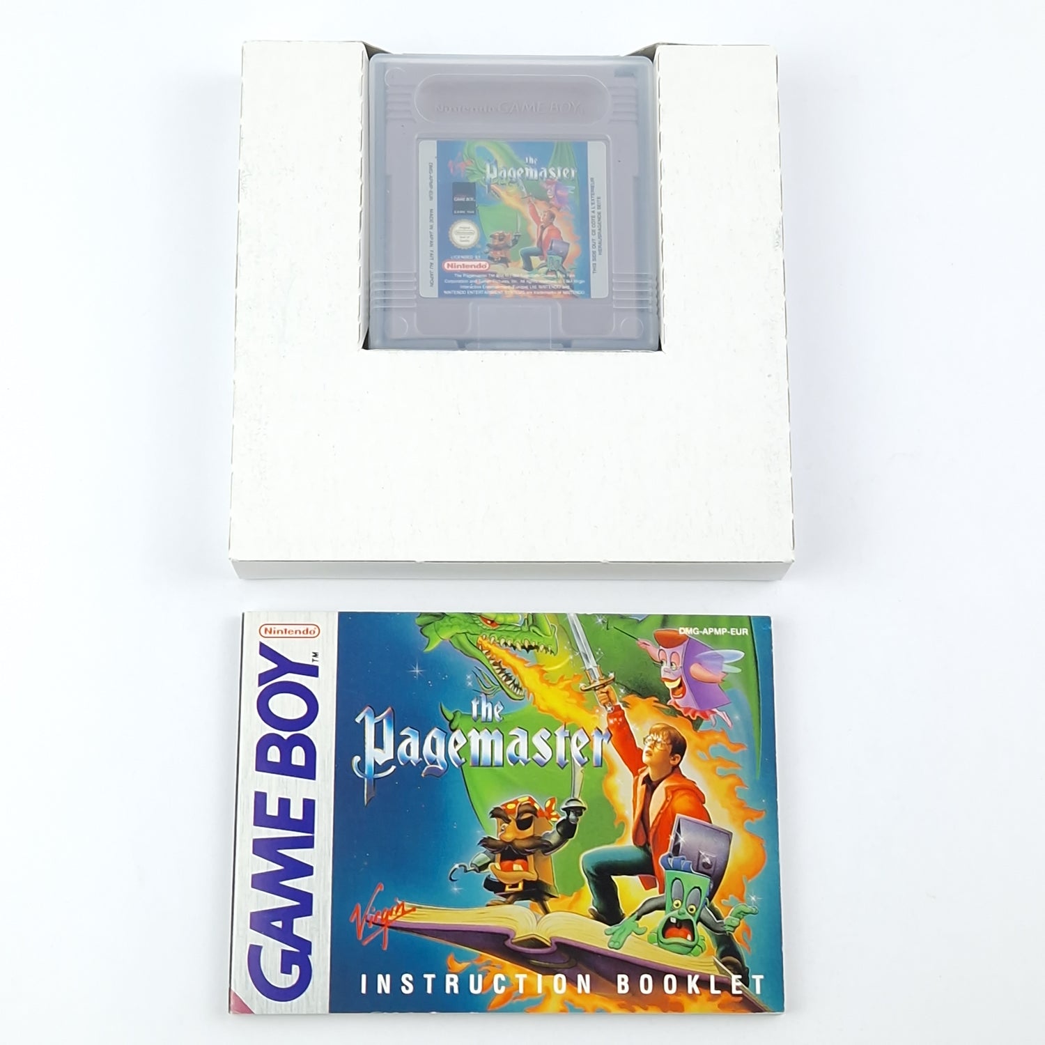 Nintendo Gameboy Spiel : The Pagemaster - GAME BOY Classic / OVP PAL NOE