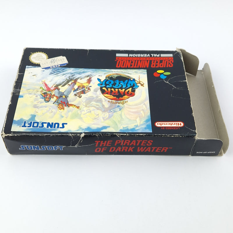 Super Nintendo Spiel : The Pirates of Dark Water - Modul Anleitung OVP SNES NOE