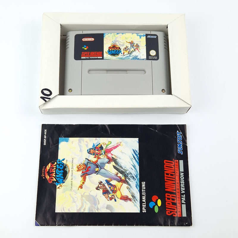 Super Nintendo Spiel : The Pirates of Dark Water - Modul Anleitung OVP SNES NOE