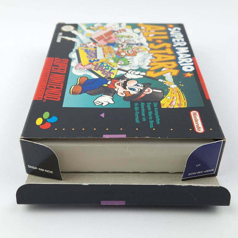 Super Nintendo Spiel : Super Mario Allstars - Modul Anleitung OVP - SNES PAL NOE