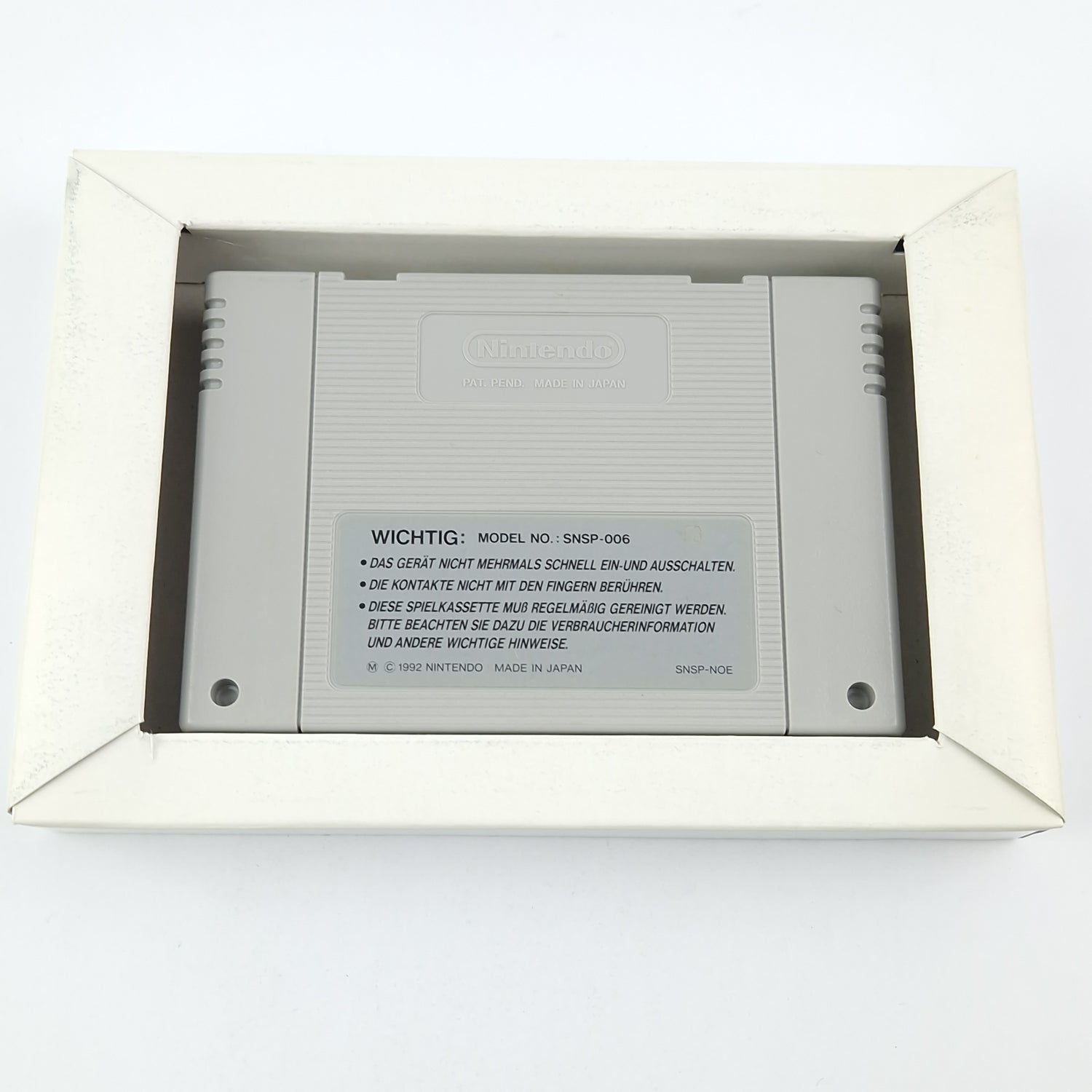 Super Nintendo Spiel : Disney Das Dschungelbuch - Modul & OVP - SNES PAL NOE