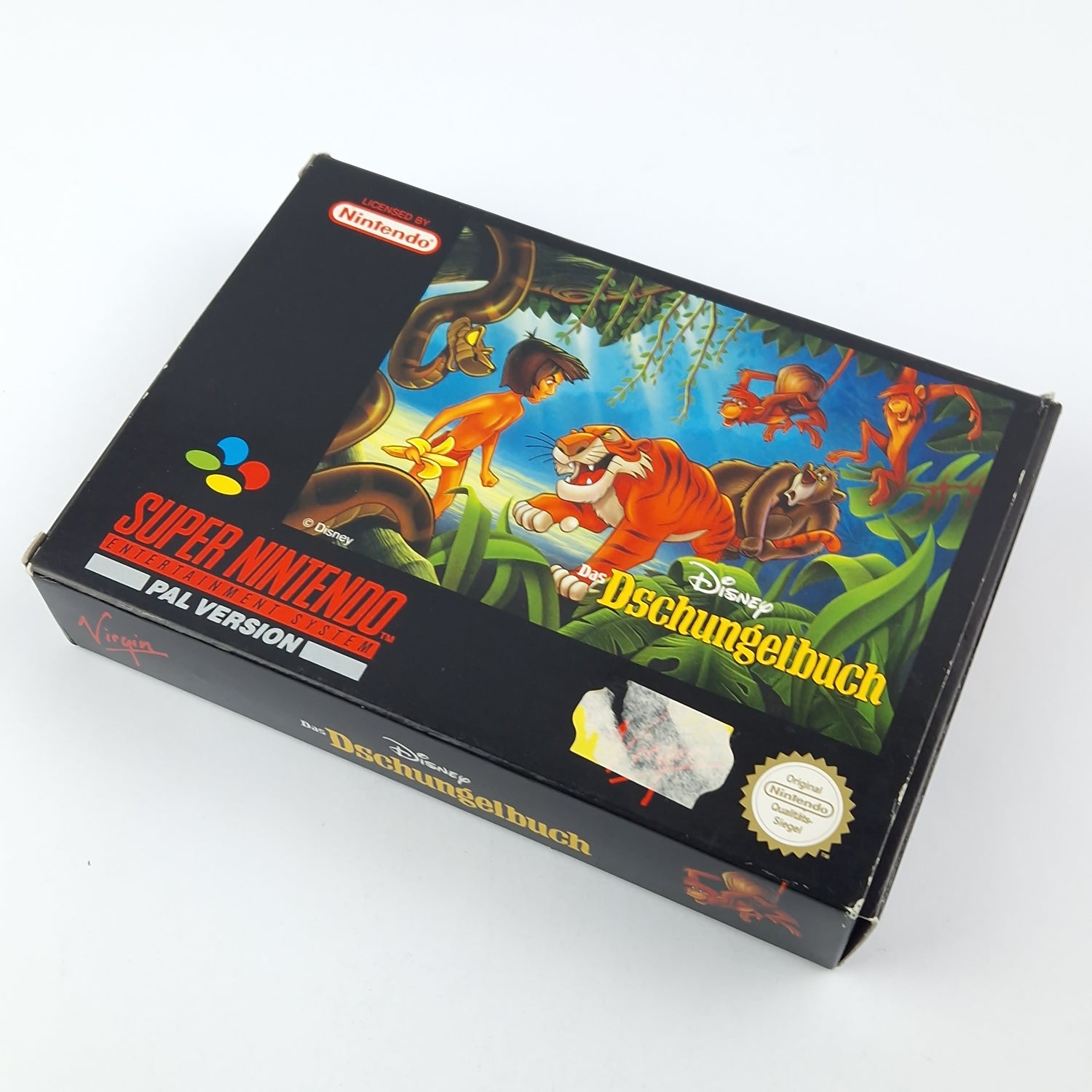 Super Nintendo Game: Disney The Jungle Book - Module & OVP - SNES PAL NOE