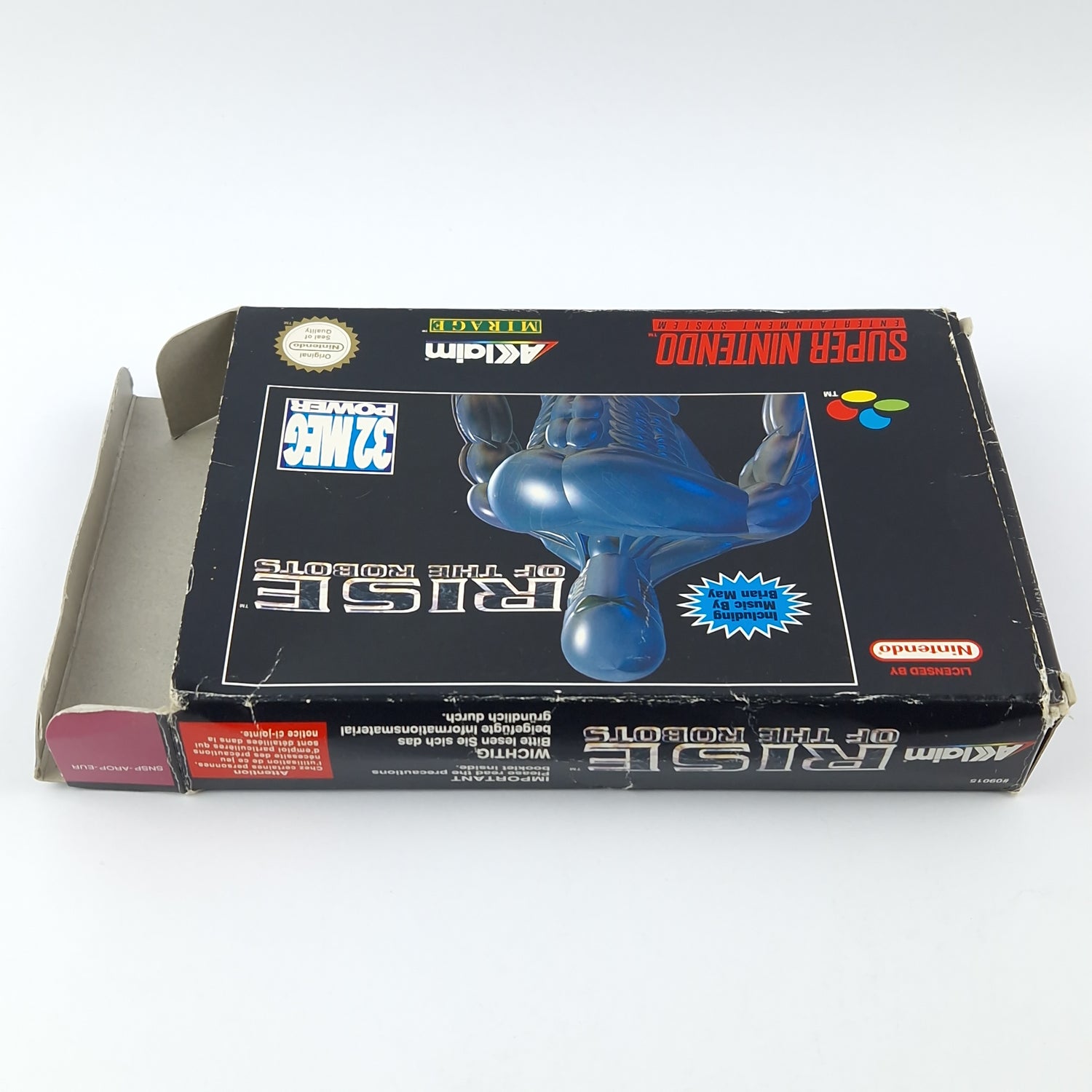 Super Nintendo Game: Rise of the Robots - Module & OVP - SNES PAL EUR