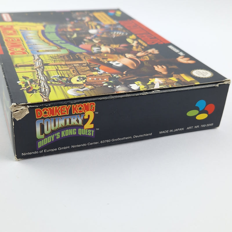 Super Nintendo Spiel : Donkey Kong Country 2 - Modul Anleitung OVP SNES PAL NOE