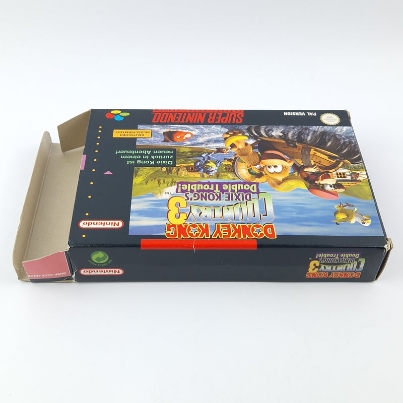 Super Nintendo Spiel : Donkey Kong Country 3 - Modul Anleitung OVP SNES PAL NOE