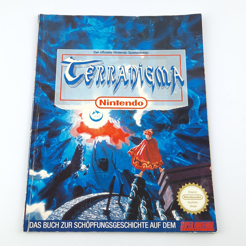 Super Nintendo Game: Terranigma - Module Instructions OVP cib Big Box SNES PAL NOE