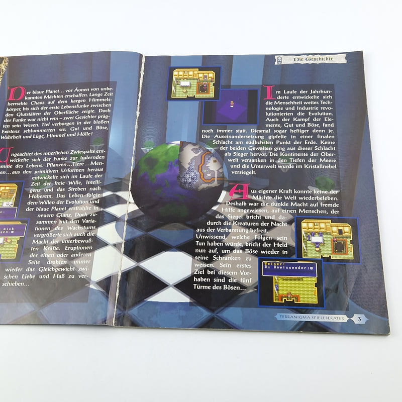 Super Nintendo Spiel : Terranigma - Modul Anleitung OVP cib Big Box SNES PAL NOE