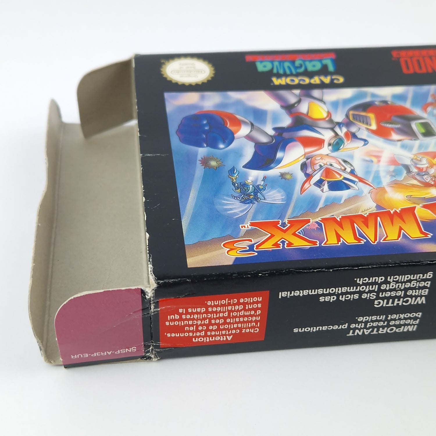 Super Nintendo Game: Mega Man X3 - SNES OVP cib PAL EUR / Rockman - Mega Man