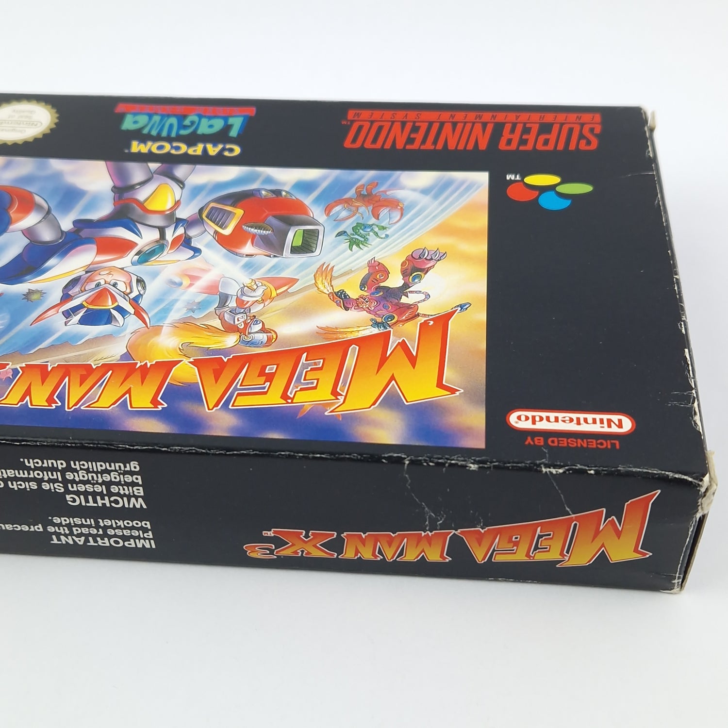 Super Nintendo Game: Mega Man X3 - SNES OVP cib PAL EUR / Rockman - Mega Man