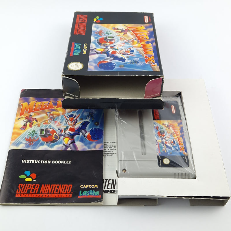 Super Nintendo Game: Mega Man X3 - SNES OVP cib PAL EUR / Rockman - Mega Man