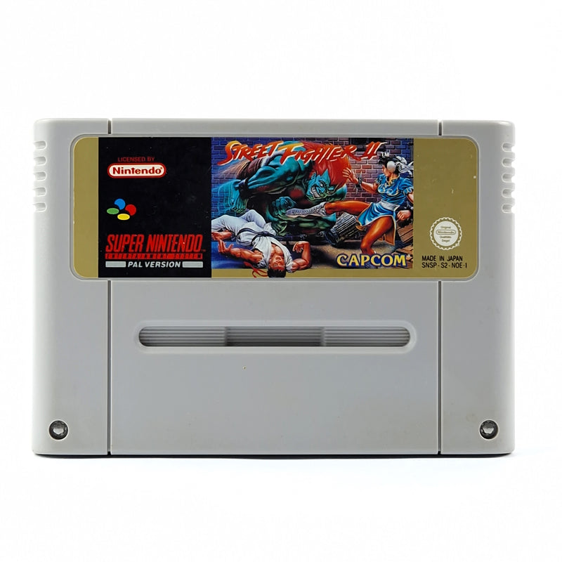 Super Nintendo Spiel : Street Fighter II 2 - Modul / Cartridge SNES PAL NOE-1