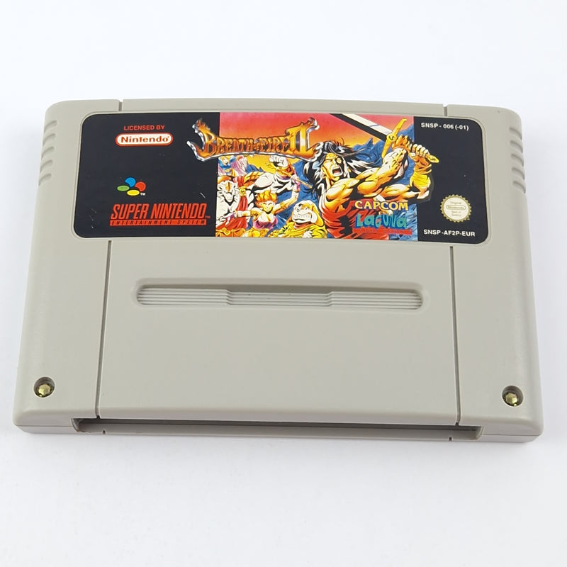 Super Nintendo Spiel : Breath of Fire II 2 - Modul / Cartridge SNES PAL EUR