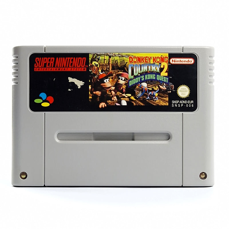 Super Nintendo Spiel : Donkey Kong Country 2 - Modul / Cartridge SNES PAL EUR