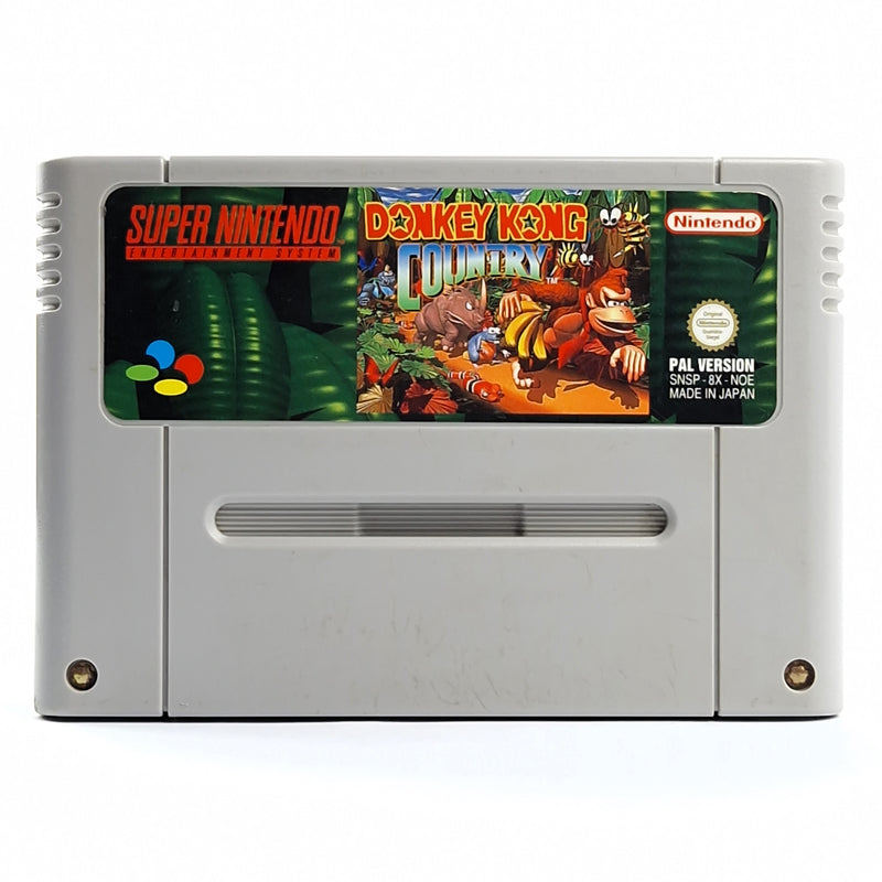 Super Nintendo Spiel : Donkey Kong Country 1 - Modul / Cartridge SNES PAL NOE