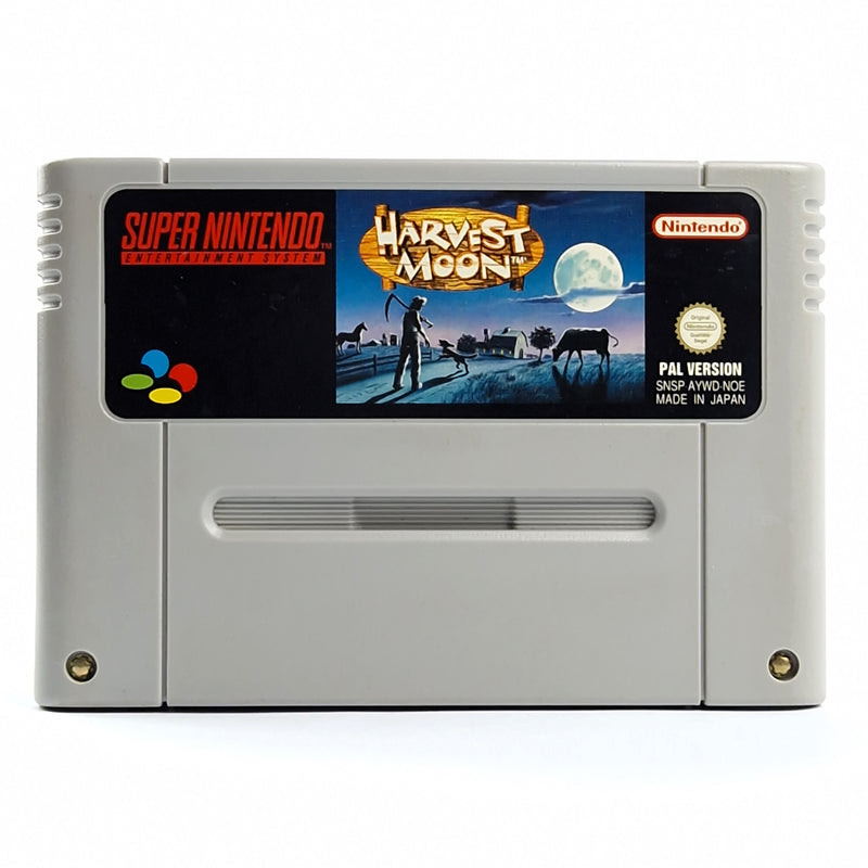 Super Nintendo Spiel : Harvest Moon - Modul / Cartridge SNES PAL NOE
