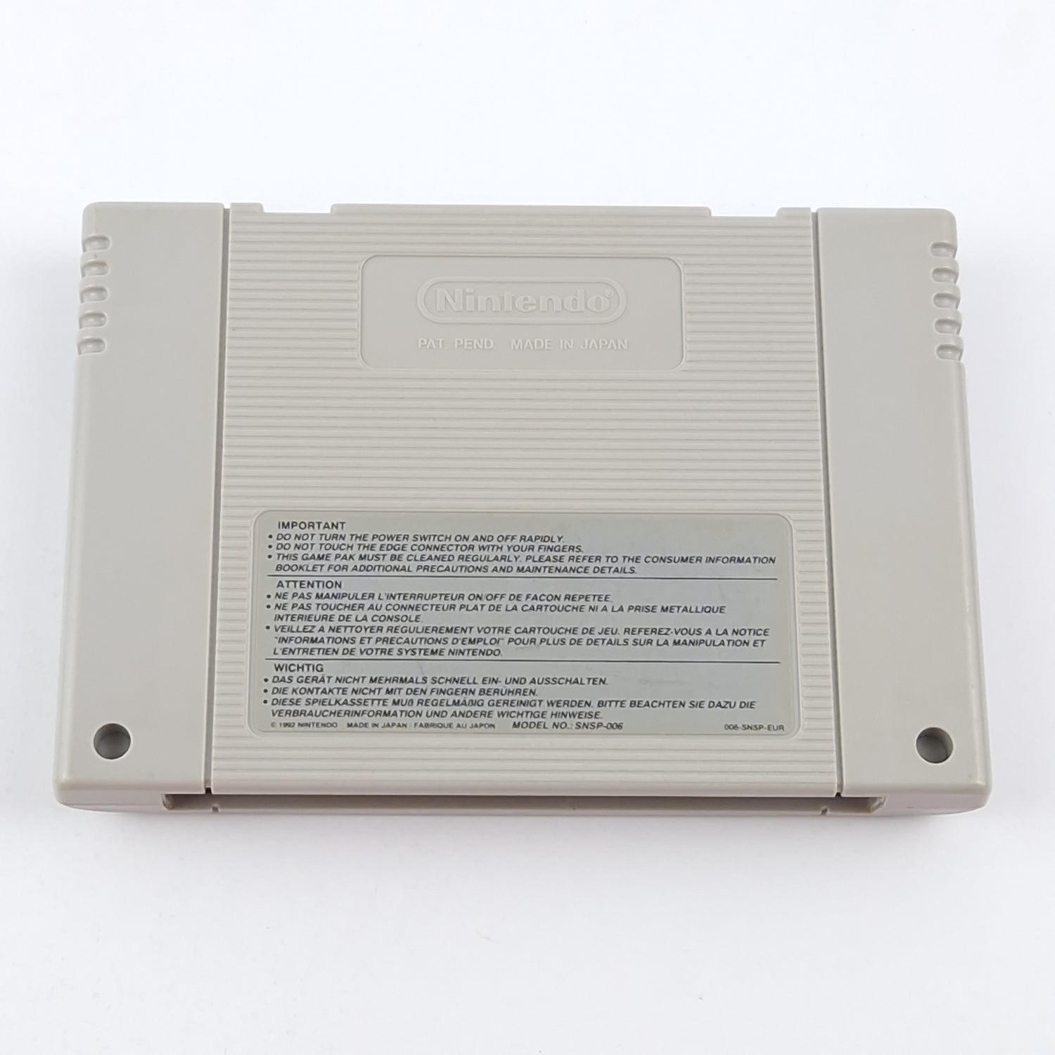 Super Nintendo Spiel : Harvest Moon - Modul / Cartridge SNES PAL NOE