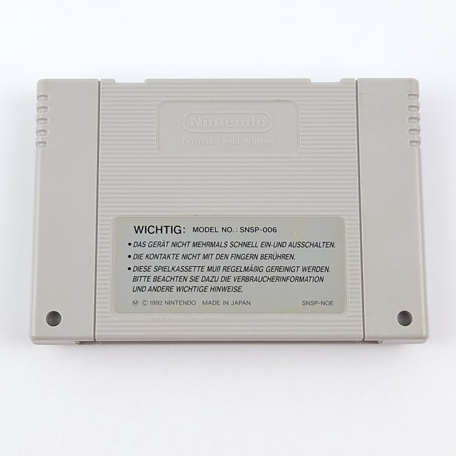 Super Nintendo Spiel : iLLusion of Time - Modul / Cartridge SNES PAL NOE/SFRG