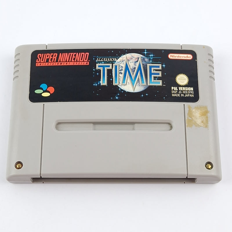 Super Nintendo Spiel : iLLusion of Time - Modul / Cartridge SNES PAL NOE/SFRG