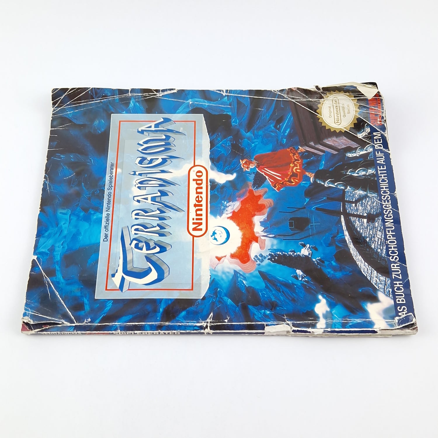 Super Nintendo Spiel : Terranigma + Spieleberater - Modul / Cartridge / SNES