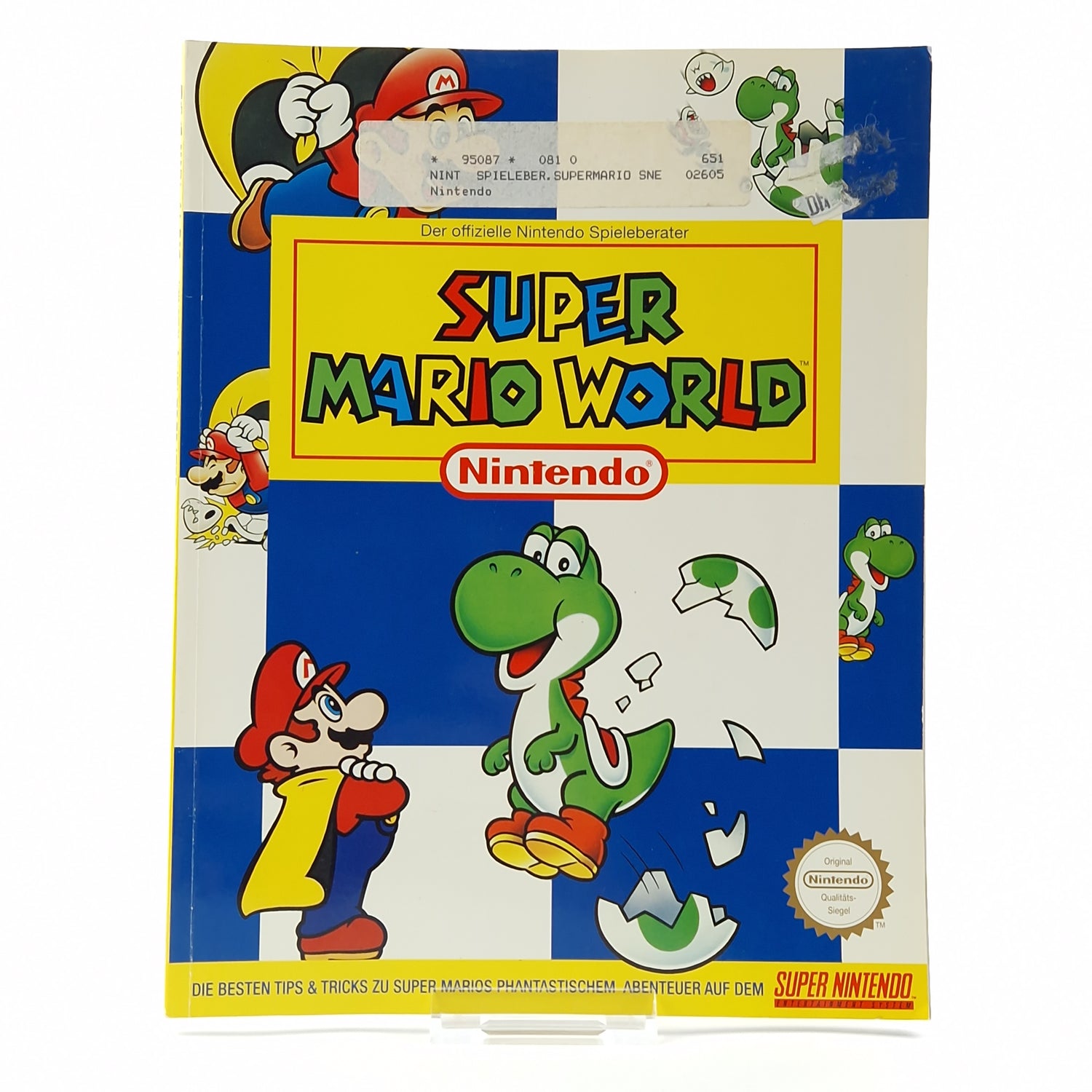 Super Nintendo Spieleberater : Super Mario World - SNES Lösungsbuch Guide SMW
