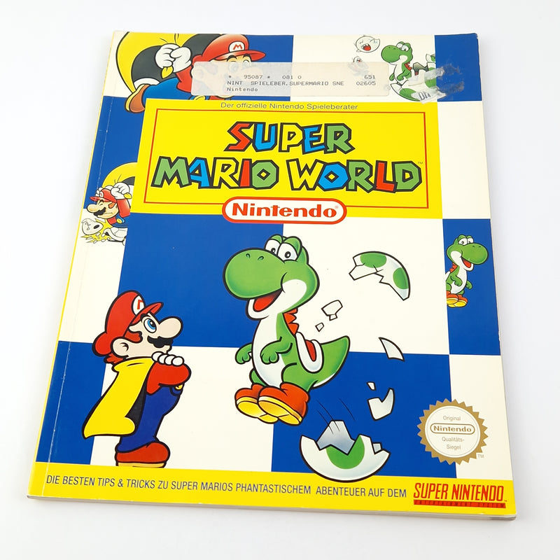 Super Nintendo Spieleberater : Super Mario World - SNES Lösungsbuch Guide SMW