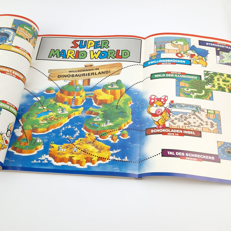 Super Nintendo Spieleberater : Super Mario World - SNES Lösungsbuch Guide SMW