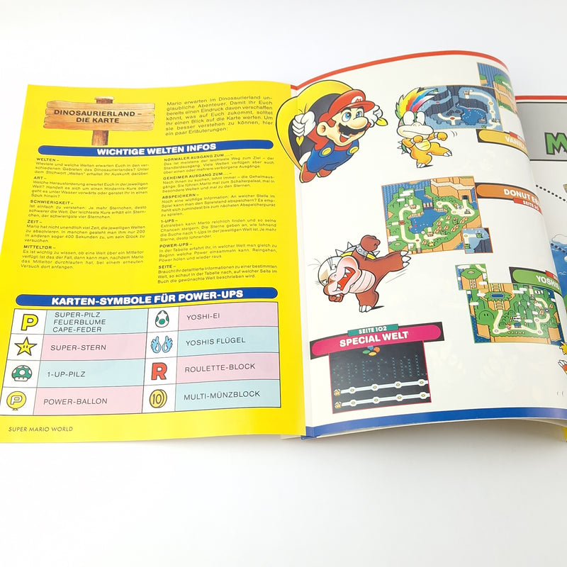 Super Nintendo Spieleberater : Super Mario World - SNES Lösungsbuch Guide SMW