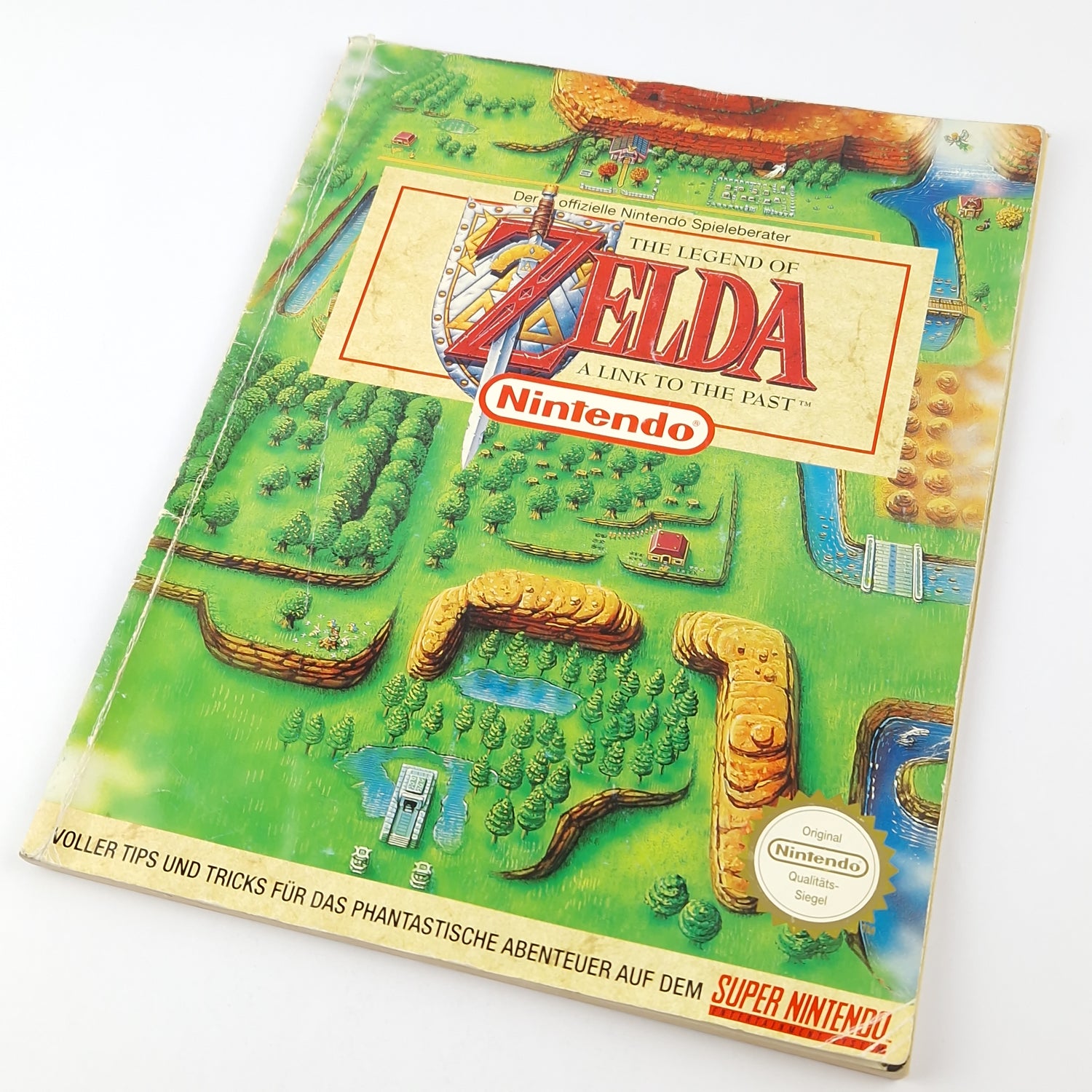 Super Nintendo Game Advisor : Zelda a link to the Past - SNES Solution Book Guide