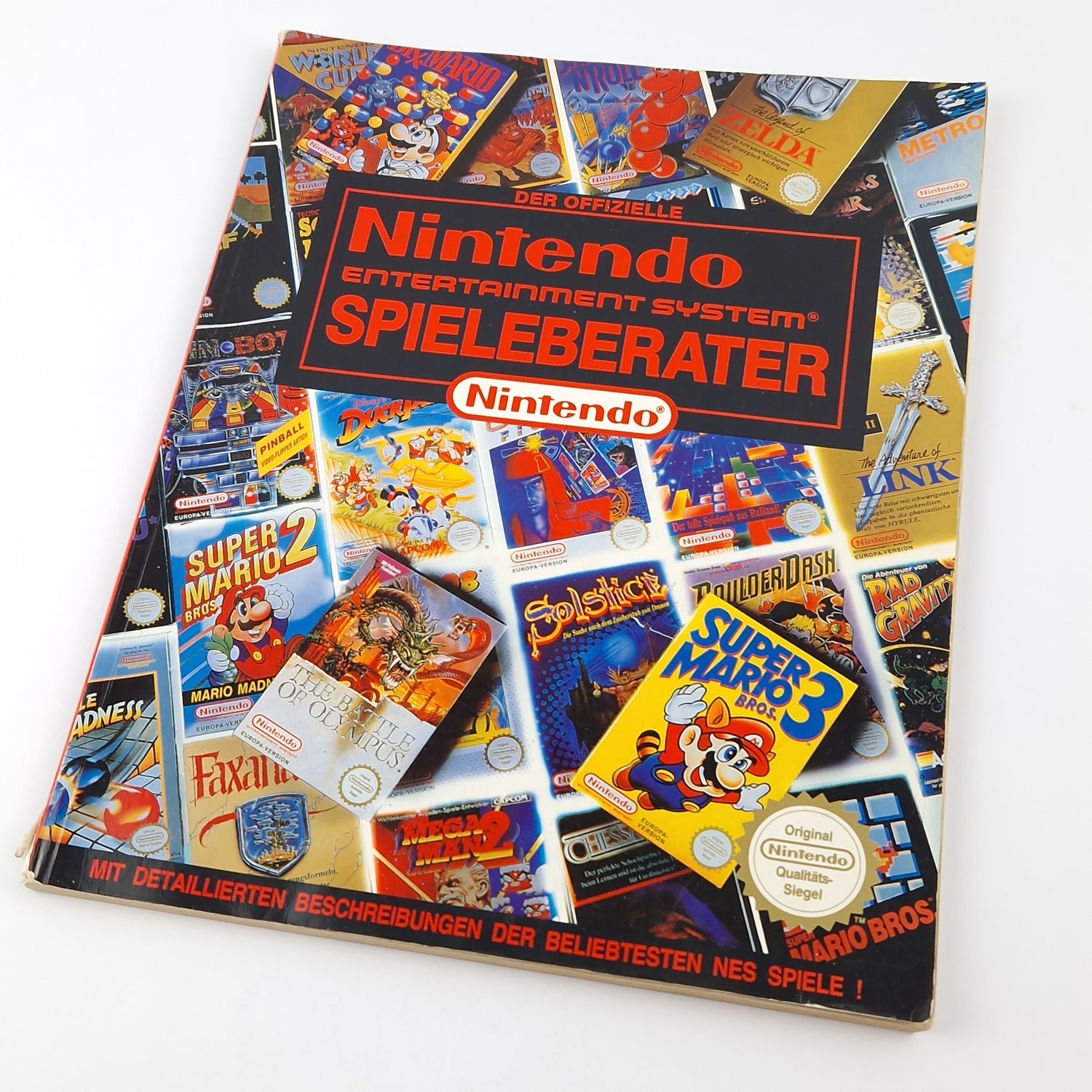 The Official Nintendo Entertainment System Game Guide - NES Solution Book