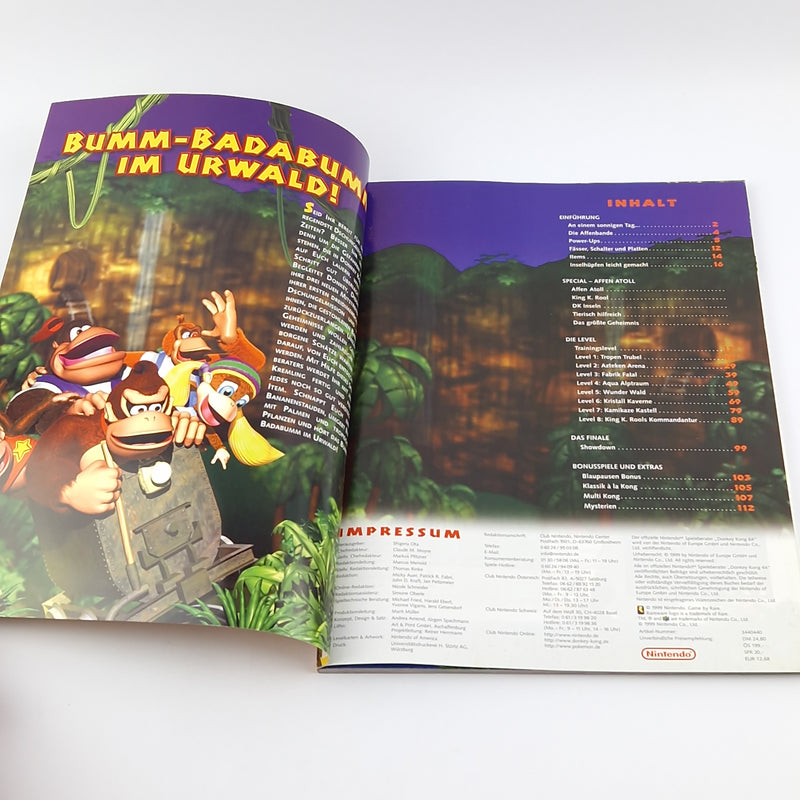 N64 Spieleberater : Donkey Kong 64 - Nintendo 64 Lösungsbuch Guide Book