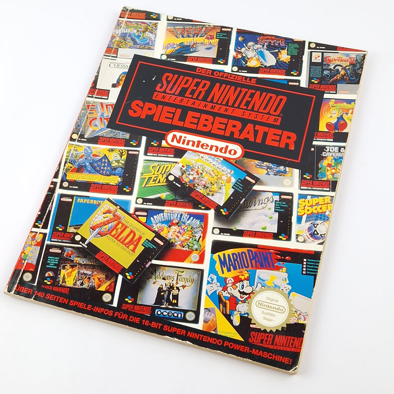 Der offizielle Super Nintendo Spieleberater - SNES Lösungsbuch Guide Book