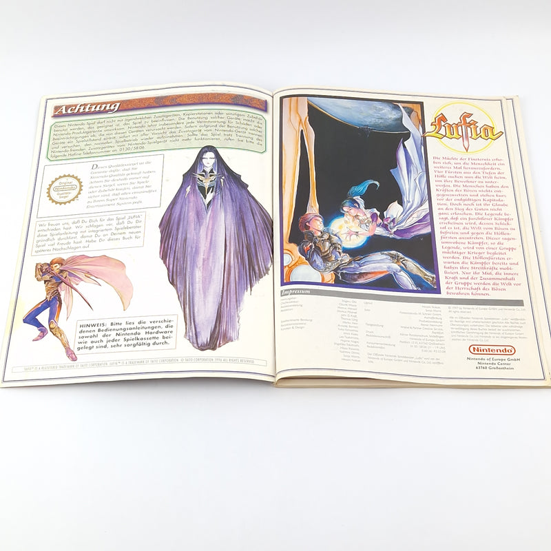 Super Nintendo Spieleberater : Lufia - SNES Lösungsbuch Guide Book
