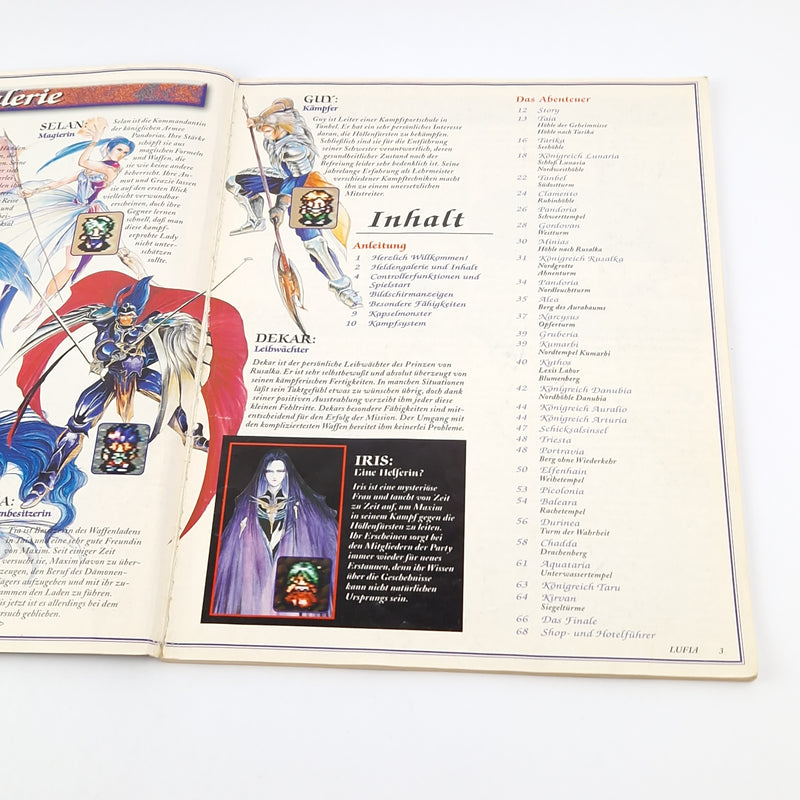 Super Nintendo Spieleberater : Lufia - SNES Lösungsbuch Guide Book