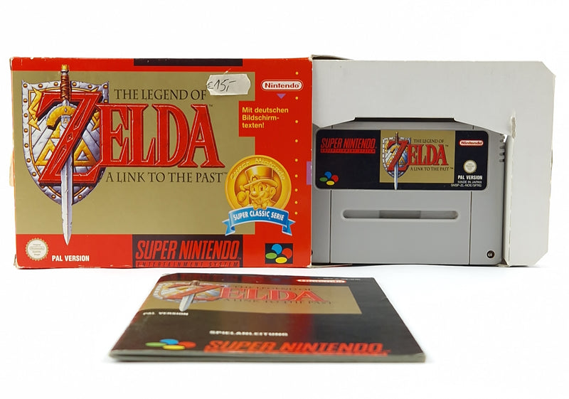 Super Nintendo Spiel : Zelda a link to the Past - Classic Serie OVP / SNES PAL