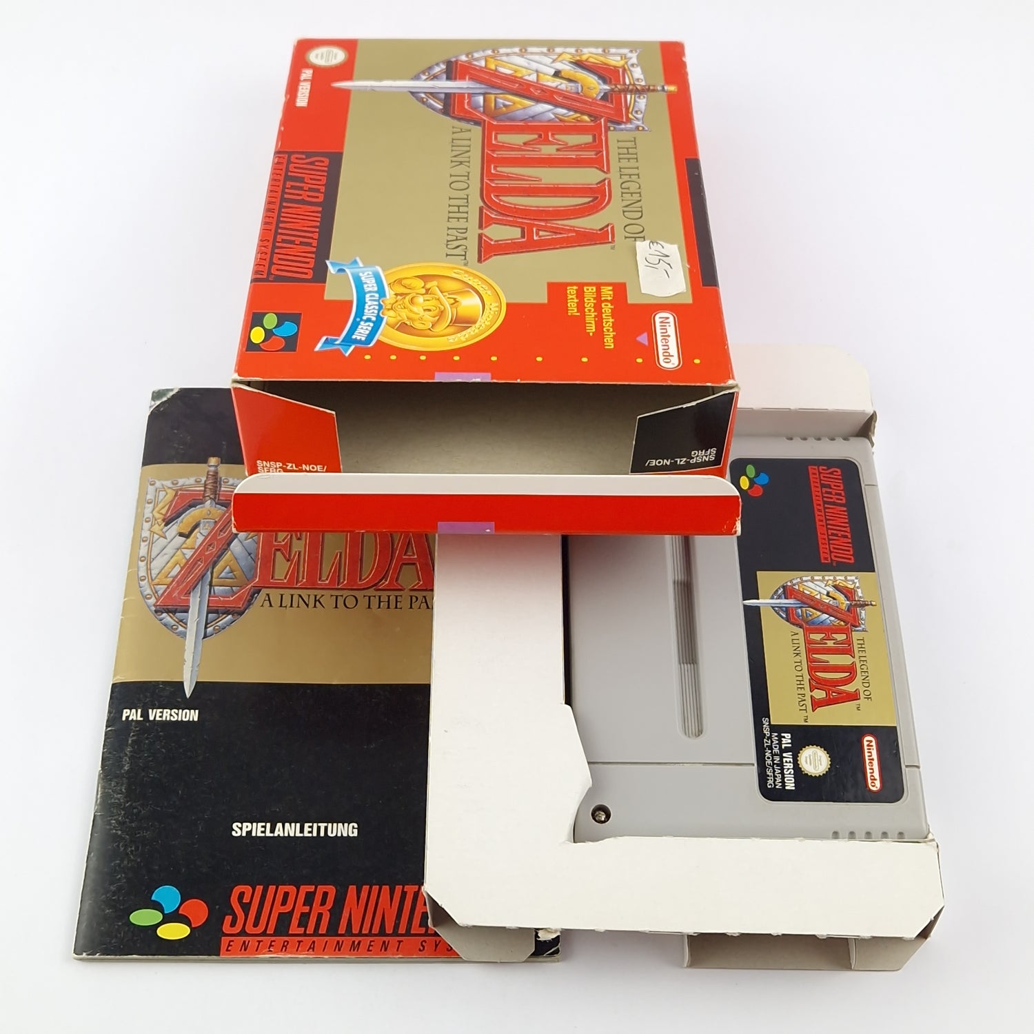 Super Nintendo Spiel : Zelda a link to the Past - Classic Serie OVP / SNES PAL