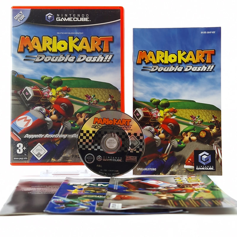 Nintendo Gamecube Spiel : Mario Kart Double Dash - CD Anleitung OVP cib / PAL